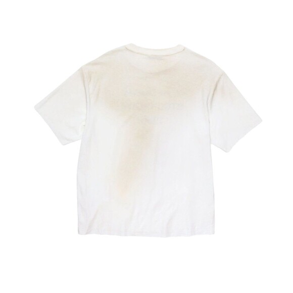 ACNE Studios 1996 Logo T-Shirt Dusty White Size 2XL Free Shipping Included - Picture 2 of 3